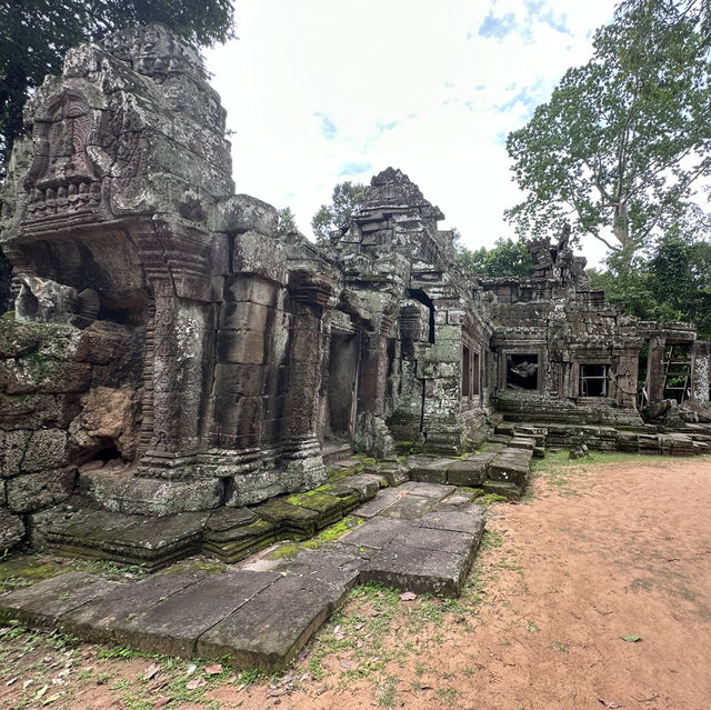 【カンボジア/シェムリアップ】静かな佇まいが魅力のシェムリアップのバンテアイ・クデイ寺院
