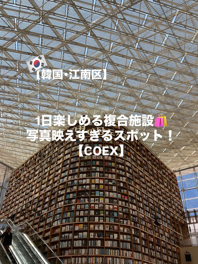 【江南区】1日楽しめる最強スポットCOEX！