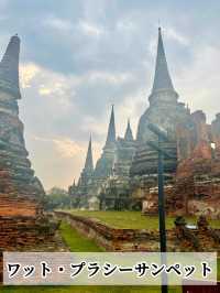 【タイ🇹🇭】 半日で回れる世界遺産‼️「アユタヤ遺跡」