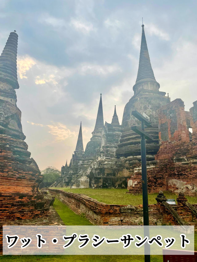 【タイ🇹🇭】 半日で回れる世界遺産‼️「アユタヤ遺跡」
