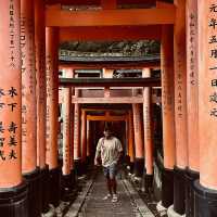 Wonderful day at Fushimi Inari Taisha