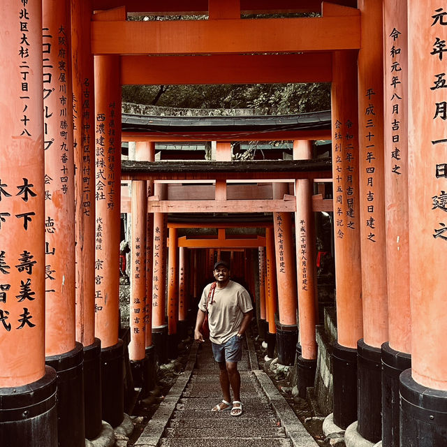 Wonderful day at Fushimi Inari Taisha