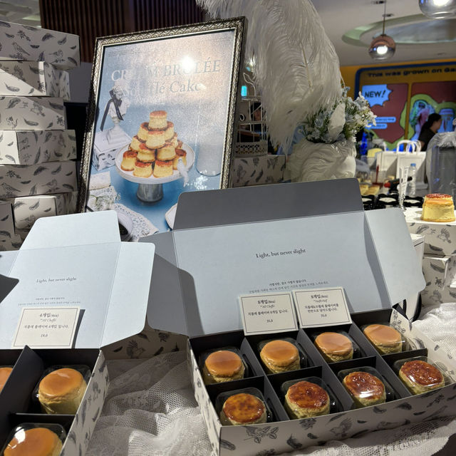 【韓国】ミニスフレチーズケーキ専門店🧀
