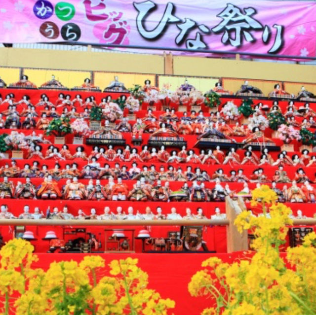 【千葉】毎年開催されるビッグ雛祭り！