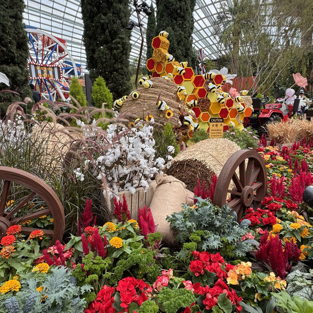 Nature's Palette: Discovering the Latest Blooms at Gardens by the Bay