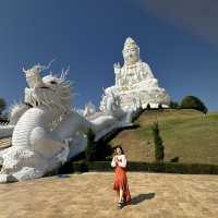 Amazing dragon ladder in Thailand