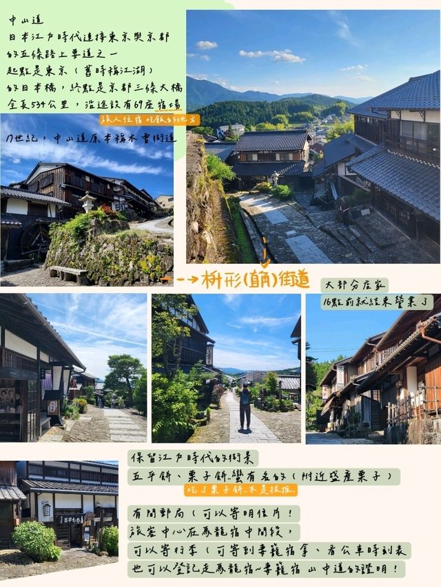 名古屋郊區--馬籠宿 來一場江戶時代的古道小旅行