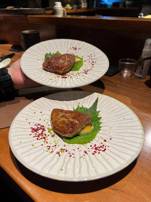 ʚ♡ 北角の鐵板燒 • 三分熟.菊志 ♡ɞ