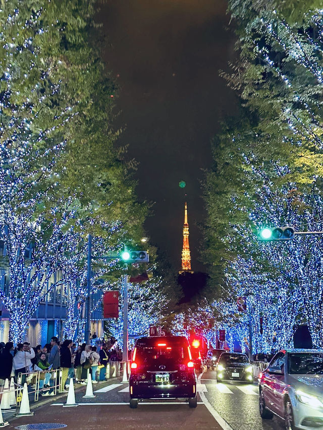 【東京】六本木之丘聖誕點燈：80萬顆藍白燈飾，璀璨夢幻世界