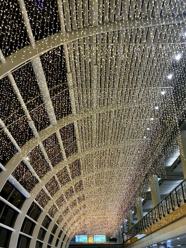 香港國際機場-香港最閃令令的幻彩聖誕樹