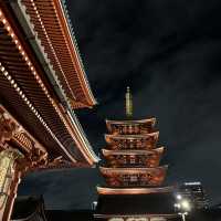 淺草寺：日與夜的心靈之旅✨🏯