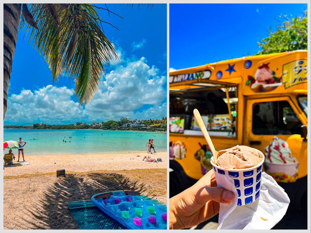 【モーリシャス】透き通る青い海と白い砂浜の絶景ビーチ🏖️