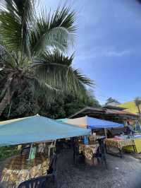 Traditional breakfast in Gunung Reng 
