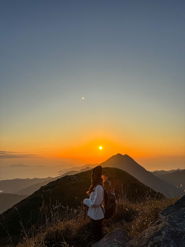 🇭🇰全香港最美的日落觀賞地點·第三高峰大東山⛰️