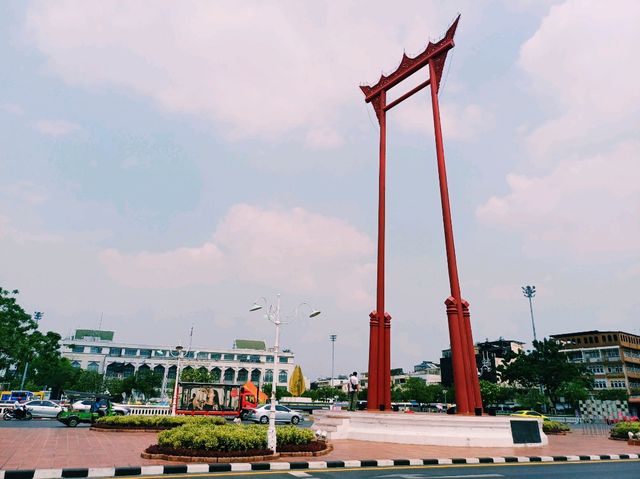 泰國曼谷市中心著名地標性寺廟景點：大鞦韆，適合拍照📸打卡冥想