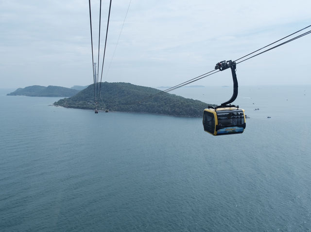 富國島｜香島跨海纜車 絕美世界最長🚠