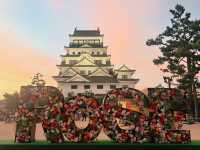 新幹線から見える名城！福山のシンボル🏯