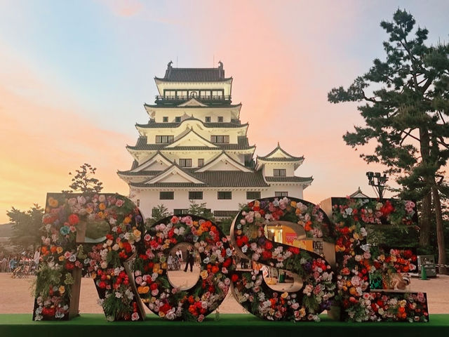 新幹線から見える名城！福山のシンボル🏯