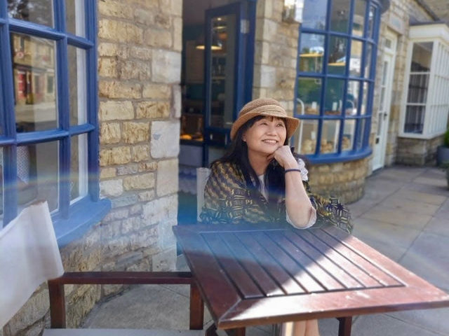 英式鄉村科茲窩Cotswolds的水上伯頓Bourton on the water 