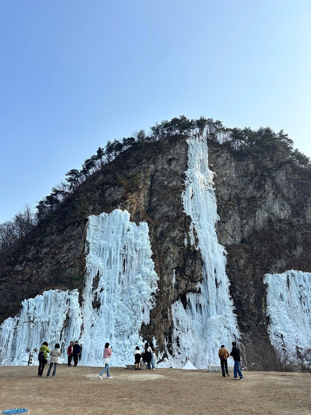 강원도 원주 🩷얼음절벽 까페 스톤크릭
