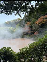 「日本最古の天然地獄『血の池地獄』で赤い熱泥の神秘を体感」