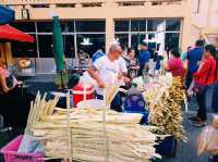 泰國曼谷市中心著名寺廟夜市Wat Ruak Bang Bamru market，靠近mrt地鐵站，純本地人夜市