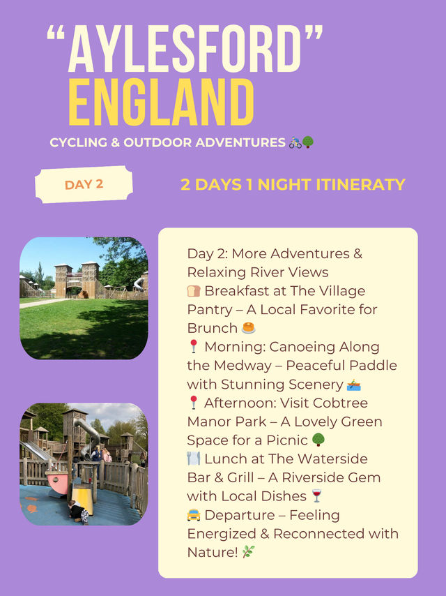 Aylesford itinerary 