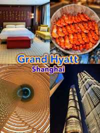 Grand Hyatt Shanghai, an upscale hotel offering an amazing panoramic views of Shanghai. 