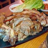 🇰🇷尖沙咀韓式家庭飯堂！巨型豬手🐷膠原蛋白暴擊！