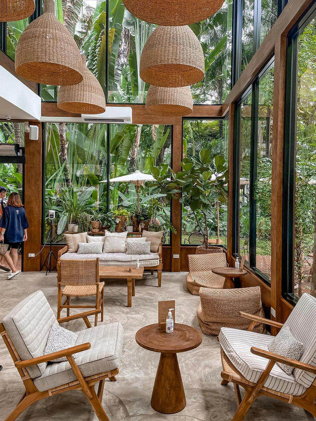 曼谷有氧森林系咖啡館 MiVana——玻璃屋裡的一整天