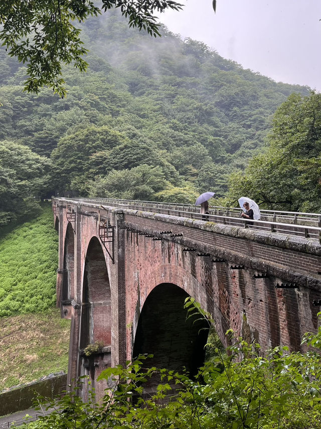 【群馬県】ドラマの撮影に使われためがね橋へ