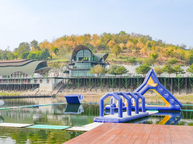 ไปล่องแพแลปลาคราฟที่ลีฟเลค กาญจนบุรี