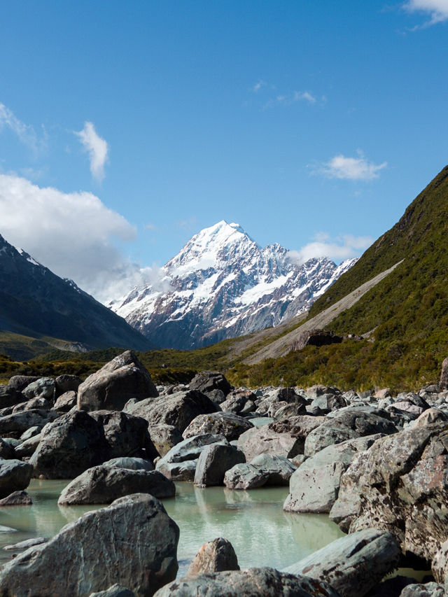 紐西蘭南島｜從雪白到花海｜Mount Cook｜Lake Tekapo 春季限定的魯冰花奇景