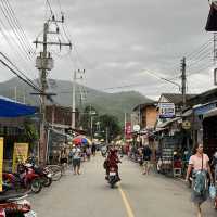 ถนนคนเดิน เมืองปาย แม่ฮ่องสอน