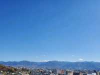 石垣の上からの景色が🙆