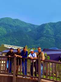 由布院東西山峰