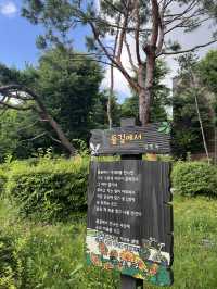 옛길과 명일원터 가로 공원