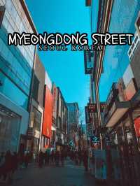 A Day in Myeongdong Street 🇰🇷