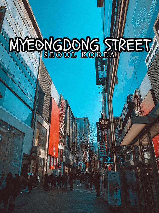 A Day in Myeongdong Street 🇰🇷