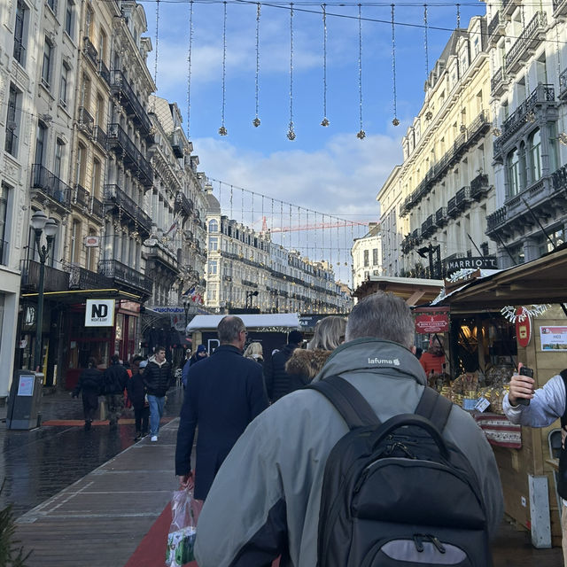 겨울 브뤼셀 길거리 느낌 🧑‍🎄