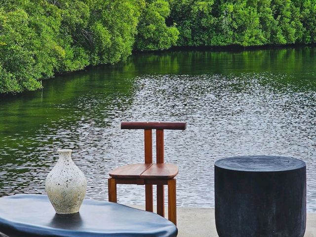 🏖☕️คาเฟ่สุดชิลล์กลางน้ำย่านบางขุนเทียน