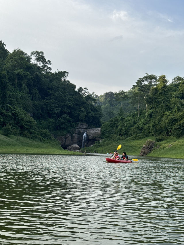 พายเรือพักผ่อนชมธรรมชาติที่อ่างเก็บน้ำวังบอน! 