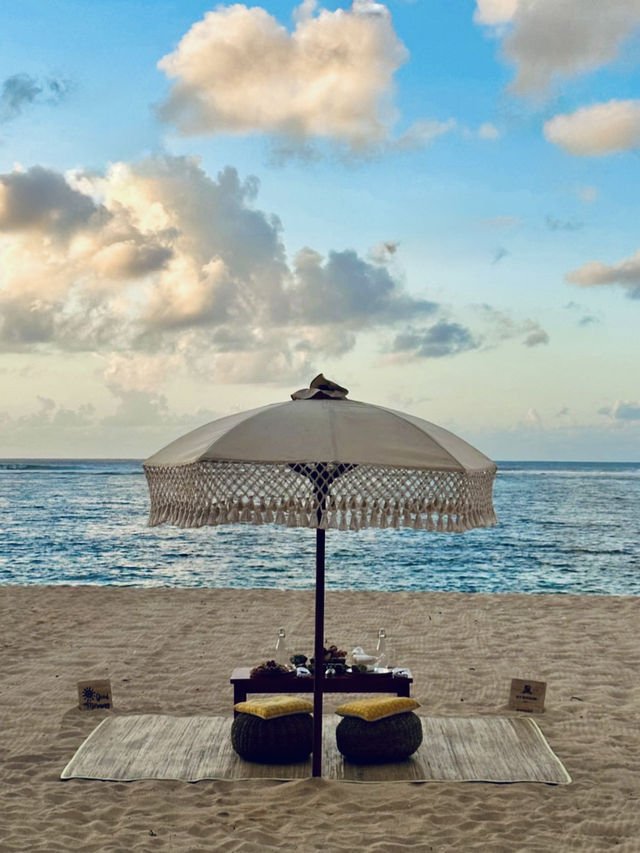 Beachfront bliss in Bali