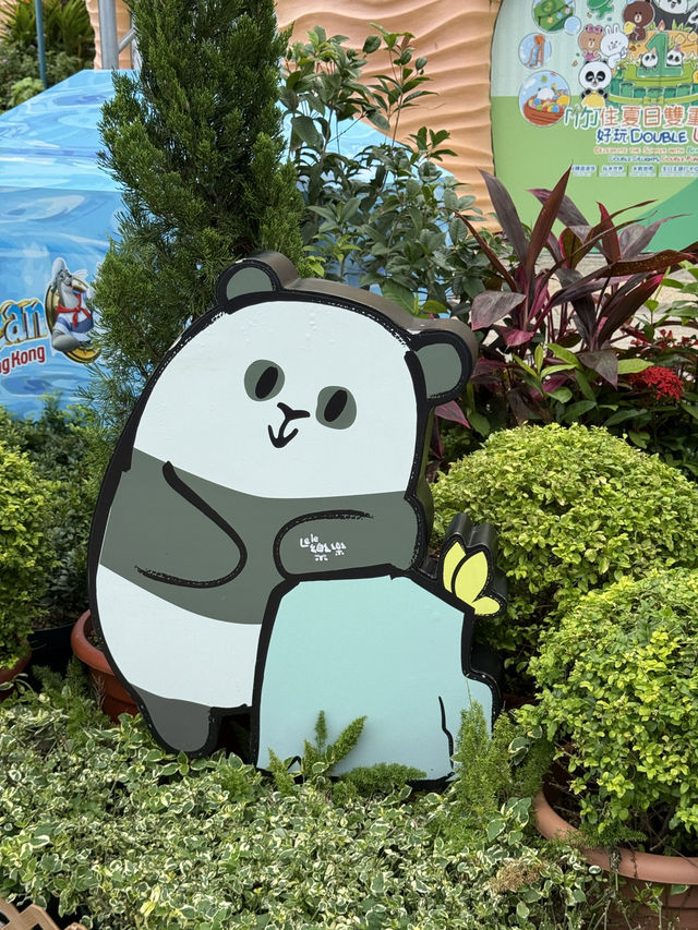 香港海洋公園🥰必睇新出世熊貓🐼回憶必坐纜車🚡