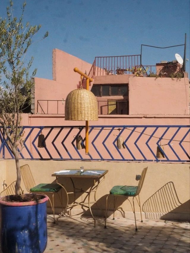 マラケシュで美味しいファラフェルを🌿【Falafel Terrace - マラケシュ】