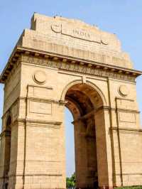 🇮🇳 India Gate – A Timeless Tribute in the Heart of Delhi 🌆