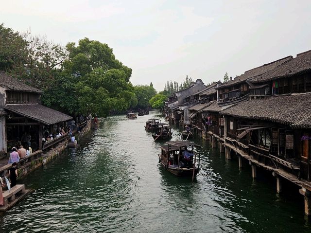 I entered a fairytale like ancient town in Jiangnan, Wuzhen