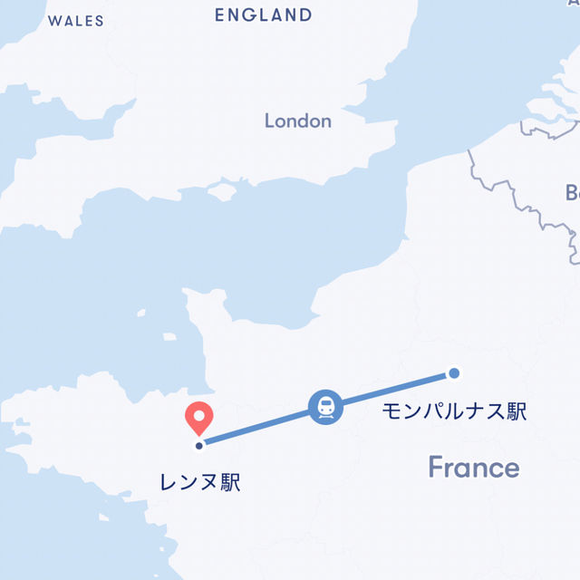 【フランス】 パリ市内からモンサンミッシェルまでの行き方