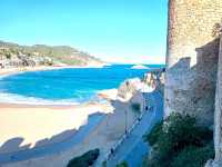 Tossa de Mar is a relaxing town near Barcelona 