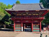Gate of Timeless reverence, the Romon Gate, entrance to Nezu Shrine